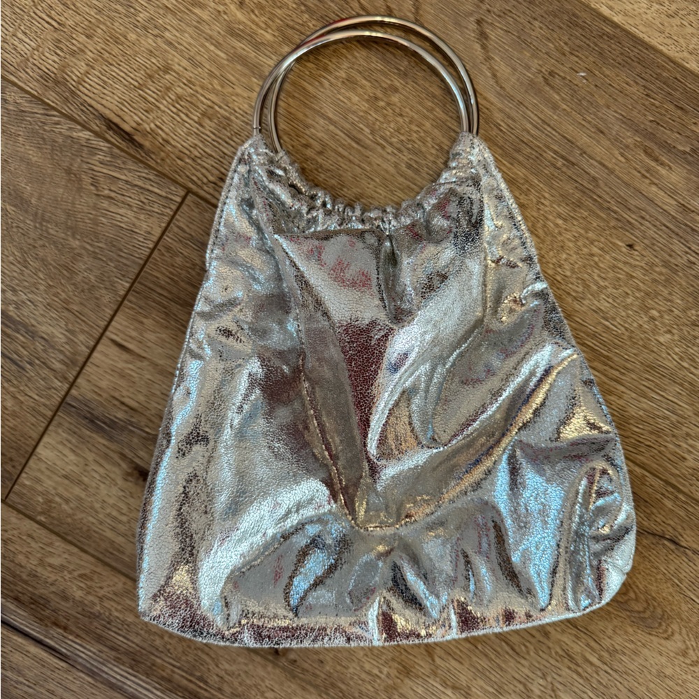 Silver Disco Purse